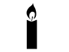 Candles | Lights-Pictograms | Free Illustrations