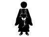 Abbot | Temple | Boy-Pictogram | Free Illustration Material
