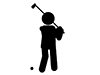 Golf | Sports | Exercise | Hobbies / Interests-Pictograms | Free Illustrations