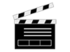 Movie shooting | Video | Film | Hobbies / interests --Pictogram | Free illustration material