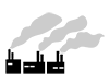 Factory Smoke | Pollution | Environmental Destruction-Pictograms | Free Illustrations