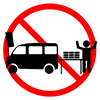 Stall sales prohibited --Pictogram ｜ Free illustration material