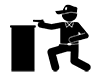 Shootout | Police Officer | Response-Pictogram | Free Illustration Material