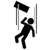 Beware of overhead-pictograms | Free illustrations