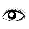 Eyelash Extension ｜ Memoto ｜ Glitter ｜ Perfect --Pictogram ｜ Free Illustration Material