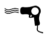 Hair dryer | Hair | Ion-Pictogram | Free illustration material