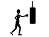 Boxer size | Diet | Exercise-Pictogram | Free illustration material