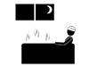 Bathing Diet | Relax-Pictogram | Free Illustration Material