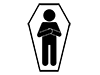 Dead | Coffin | Fall asleep-Pictogram | Free Illustrations