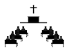 Funeral | Ceremony-Pictogram | Free Illustration Material