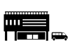 Funeral venue | Funeral --Pictogram | Free illustration material