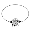 Bouquet ｜ Message ｜ Rose ｜ Blessing --Pictogram ｜ Free Illustration Material