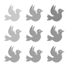 Dove ｜ Bird ｜ Pigeon ｜ Colorful --Pictogram ｜ Free Illustration Material
