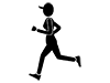 マラソン | 運動 | エクササイズ | 趣味・興味 - ピクトグラム｜フリーイラスト素材