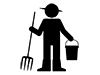 Agriculture | Agriculture | Countryside | Hobbies / Interests --Pictograms | Free Illustrations