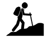 Mountaineering | Mountaineering | Exercise | Hobbies / Interests --Pictograms | Free Illustrations