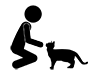ネコ | ペット | 動物 | 趣味・興味 - ピクトグラム｜フリーイラスト素材