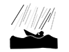 Marine Accident | Sinking | Storm-Pictogram | Free Illustration Material