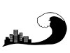 Great Tsunami | Floods | Disasters-Pictograms | Free Illustrations