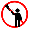 No littering-pictograms | Free illustrations