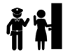 Home Survey | Police Officers | Smell of Crime-Pictograms | Free Illustrations