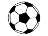 サッカーボール | 体育 | 運動 - ピクトグラム｜フリーイラスト素材