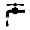 Please help save water --Pictogram ｜ Free illustration material