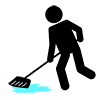 Cleaning --Pictogram ｜ Free illustration material