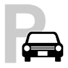 Customer Parking-Pictogram ｜ Free Illustration Material