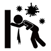 Vomiting ｜ Disgusting ｜ Infection ―― Pictogram ｜ Free illustration material