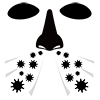 Inhale ｜ Human body ｜ Pathogens --Pictogram ｜ Free illustration material