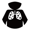 Lungs | Human Body | Viruses-Pictograms | Free Illustrations